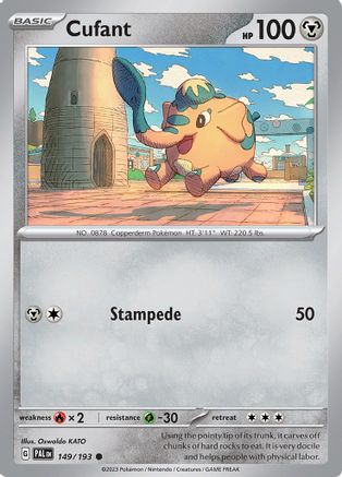 Cufant (149/193) [Scarlet & Violet: Paldea Evolved] Reverse Holofoil