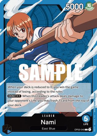 Nami (040) (OP03-040) - [Pillars of Strength]