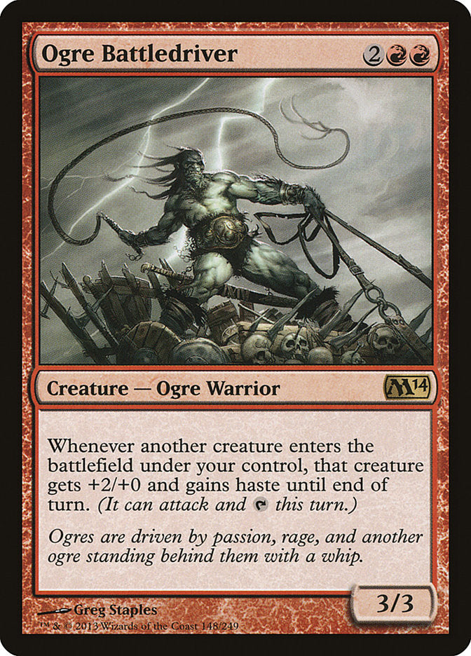 Ogre Battledriver [Magic 2014] Foil