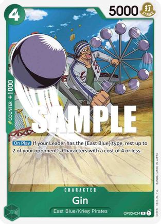 Gin (OP03-024) - [Pillars of Strength] Foil