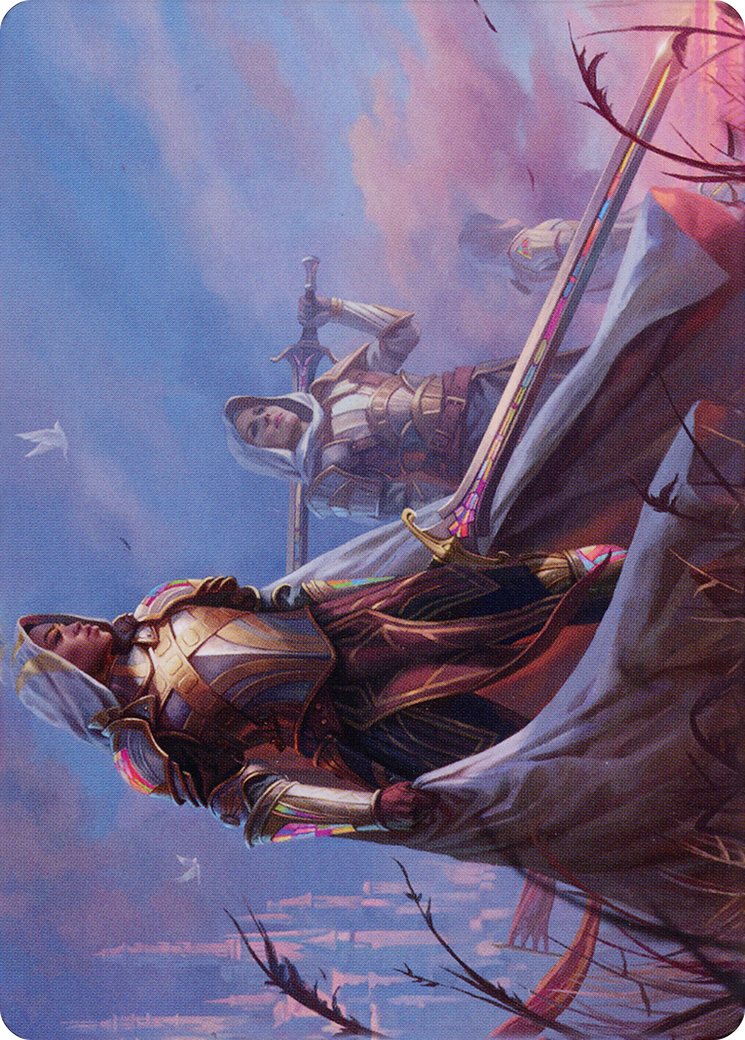 Danitha, Benalia's Hope // Danitha, Benalia's Hope  [Dominaria United Art Series] (Borderless) Foil