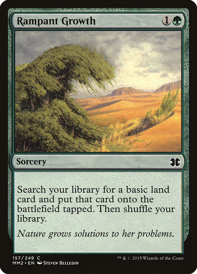 Rampant Growth [Modern Masters 2015] Foil
