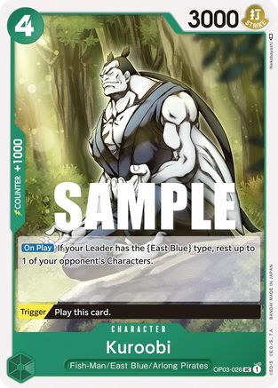 Kuroobi (OP03-026) - [Pillars of Strength]