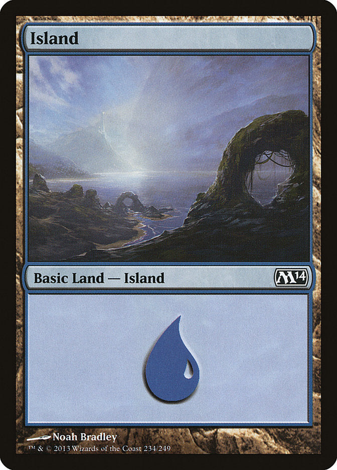 Island (234) [Magic 2014] Foil