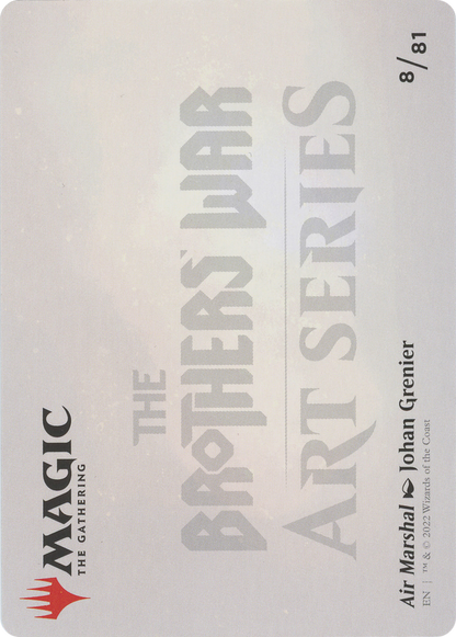 Air Marshal // Air Marshal  [The Brothers' War Art Series] (Borderless)
