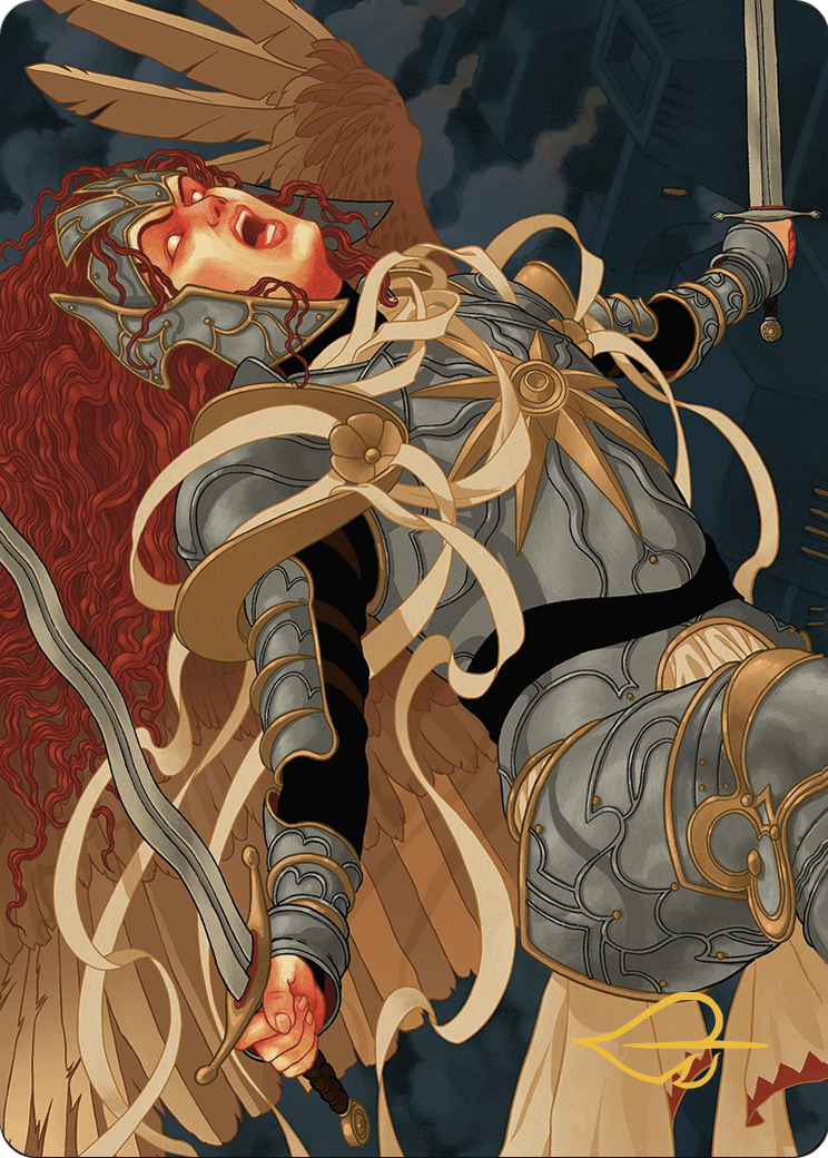 Aurelia, the Law Above // Aurelia, the Law Above  [Murders at Karlov Manor Art Series] (Borderless) Foil