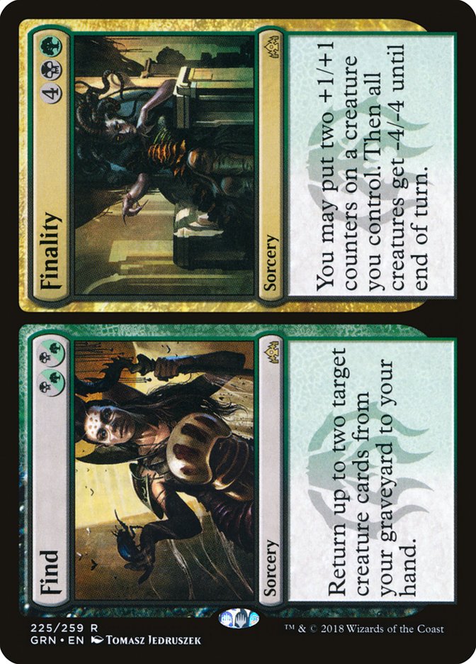 Find // Finality [Guilds of Ravnica] Foil