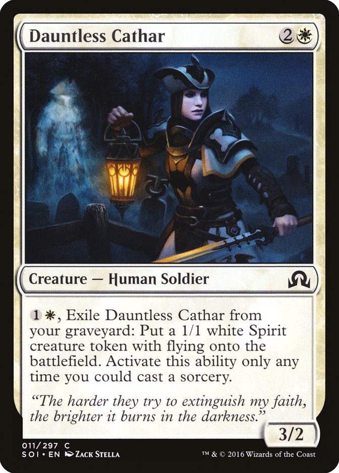 Dauntless Cathar [Shadows over Innistrad] Foil
