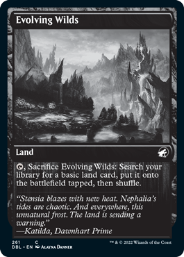 Evolving Wilds (261) [Innistrad: Double Feature] Foil