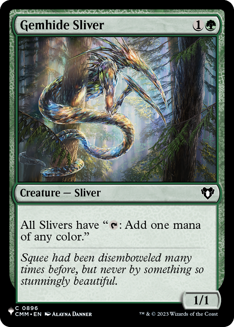 Gemhide Sliver (CMM)  [The List]