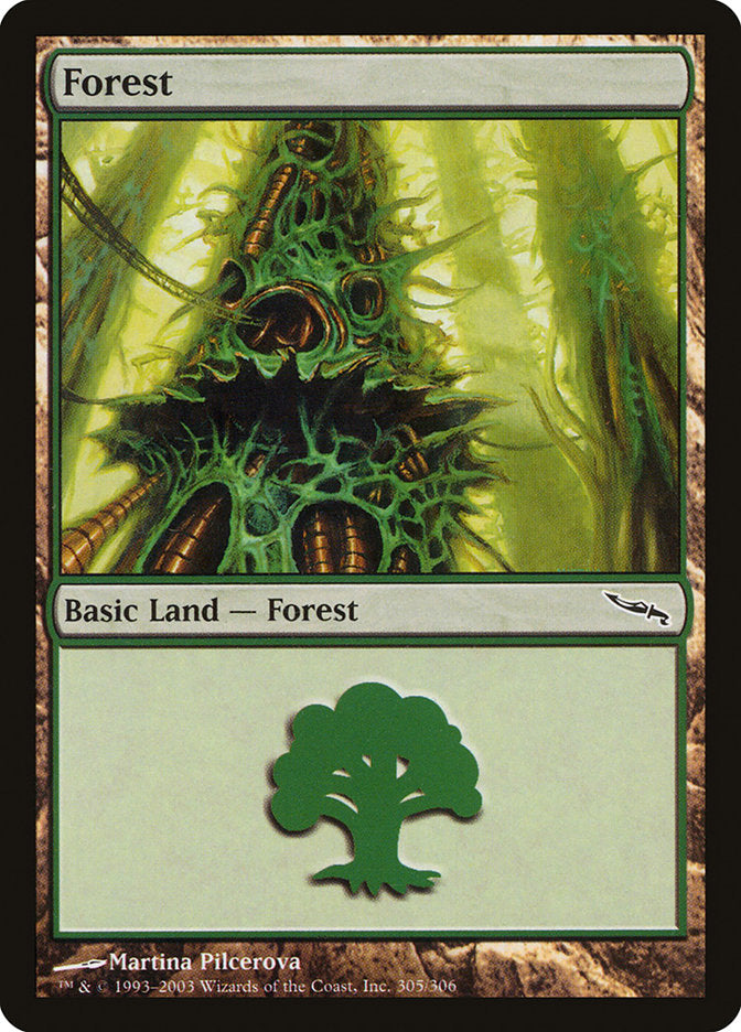 Forest (305) [Mirrodin] Foil