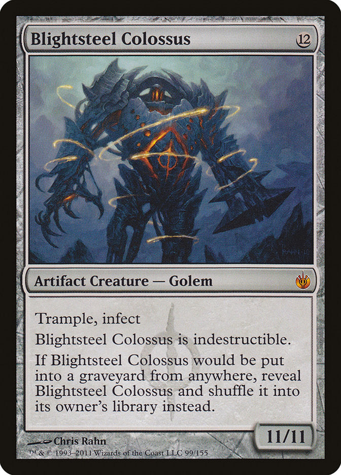 Blightsteel Colossus [Mirrodin Besieged] Foil