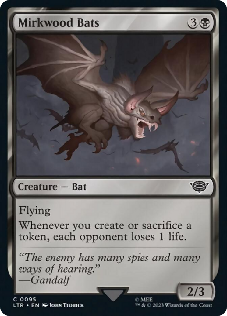 Mirkwood Bats [The Lord of the Rings: Tales of Middle-Earth] Foil