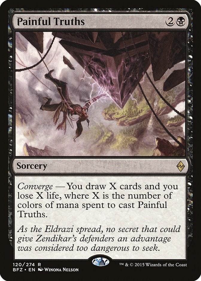 Painful Truths [Battle for Zendikar] Foil