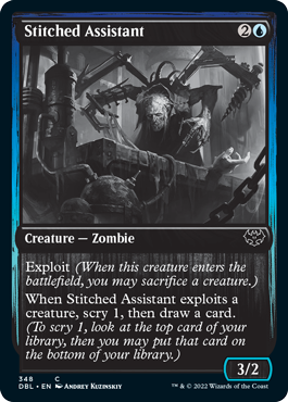 Stitched Assistant [Innistrad: Double Feature] Foil