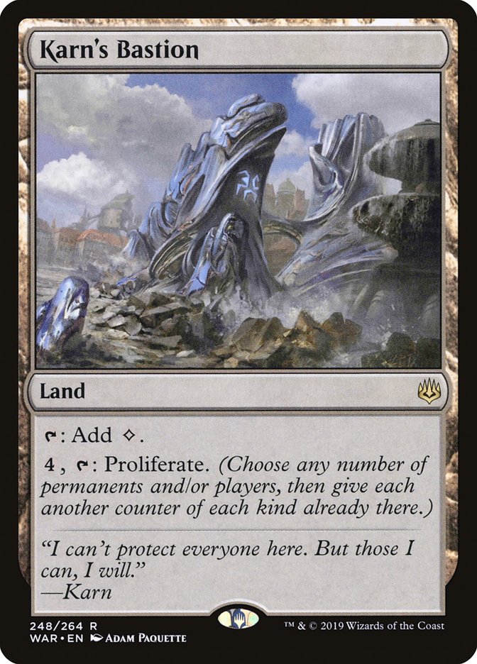 Karn's Bastion [War of the Spark] Foil