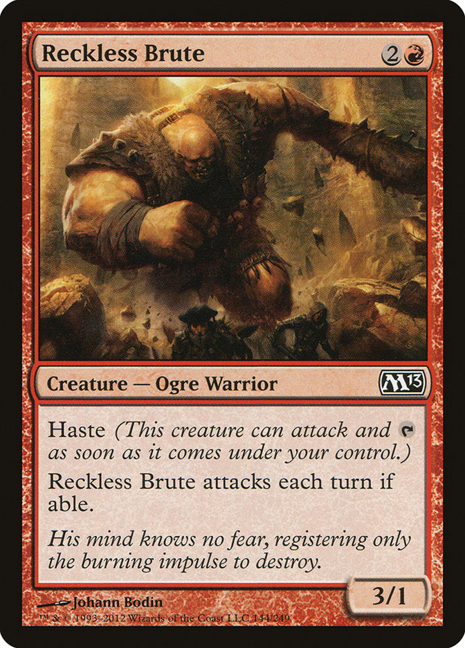 Reckless Brute [Magic 2013] Foil