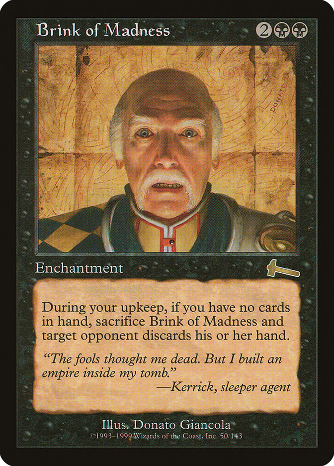 Brink of Madness [Urza's Legacy] Foil
