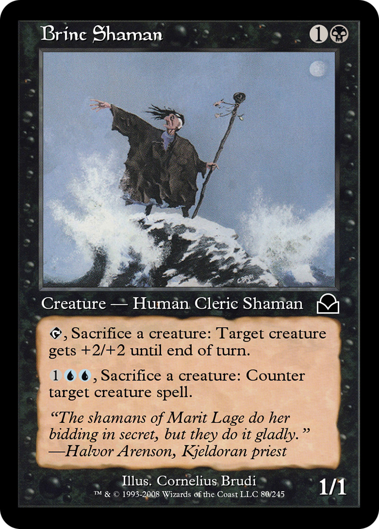 Brine Shaman  [Masters Edition II] Foil