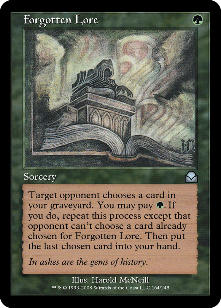 Forgotten Lore  [Masters Edition II] Foil