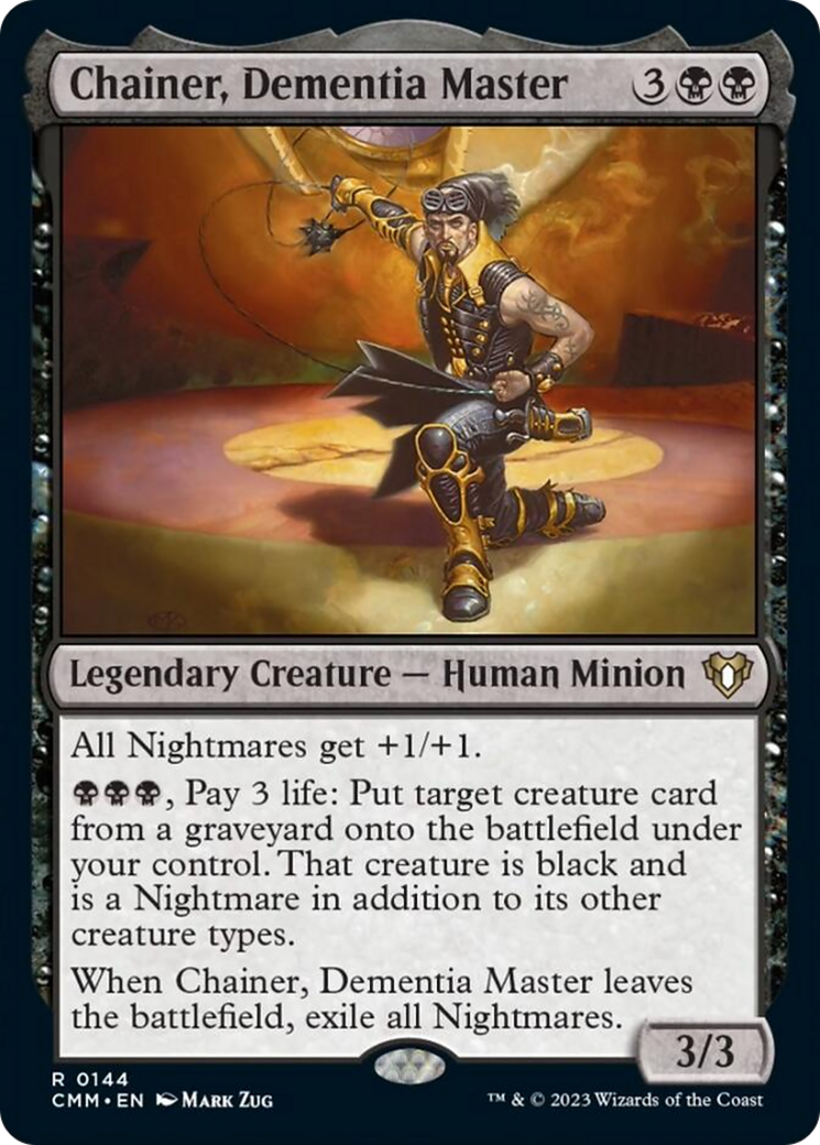Chainer, Dementia Master [Commander Masters] Foil