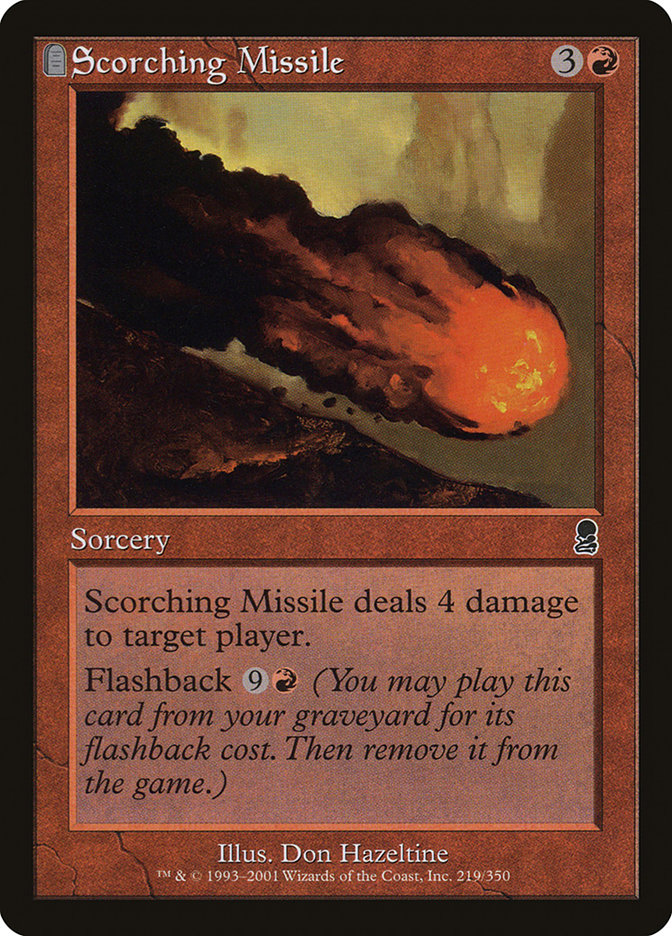 Scorching Missile [Odyssey] Foil