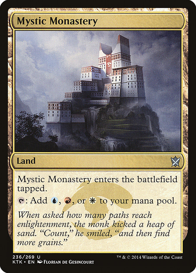 Mystic Monastery [Khans of Tarkir] Foil