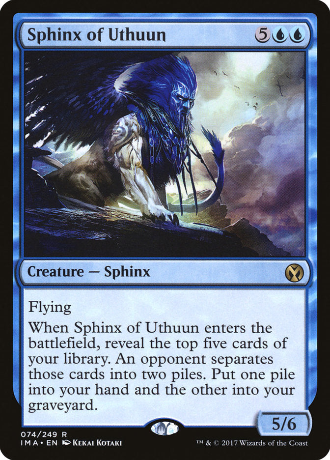 Sphinx of Uthuun [Iconic Masters] Foil