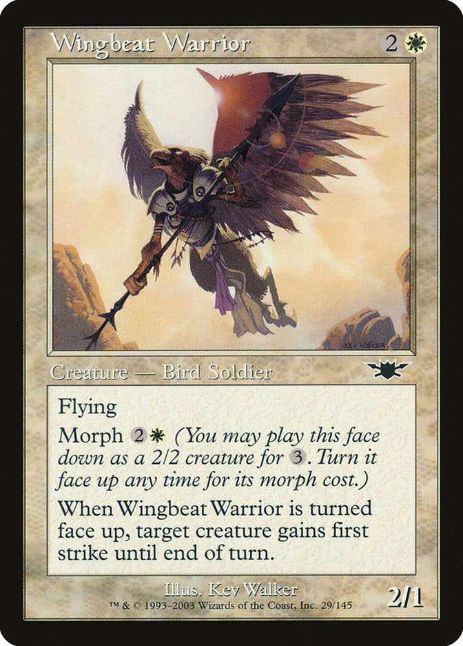 Wingbeat Warrior [Legions] Foil