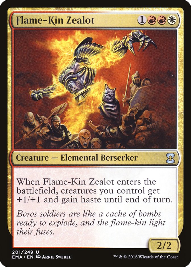Flame-Kin Zealot [Eternal Masters] Foil