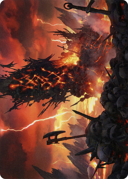 Immersturm Skullcairn // Immersturm Skullcairn  [Art Series: Kaldheim] (Borderless)