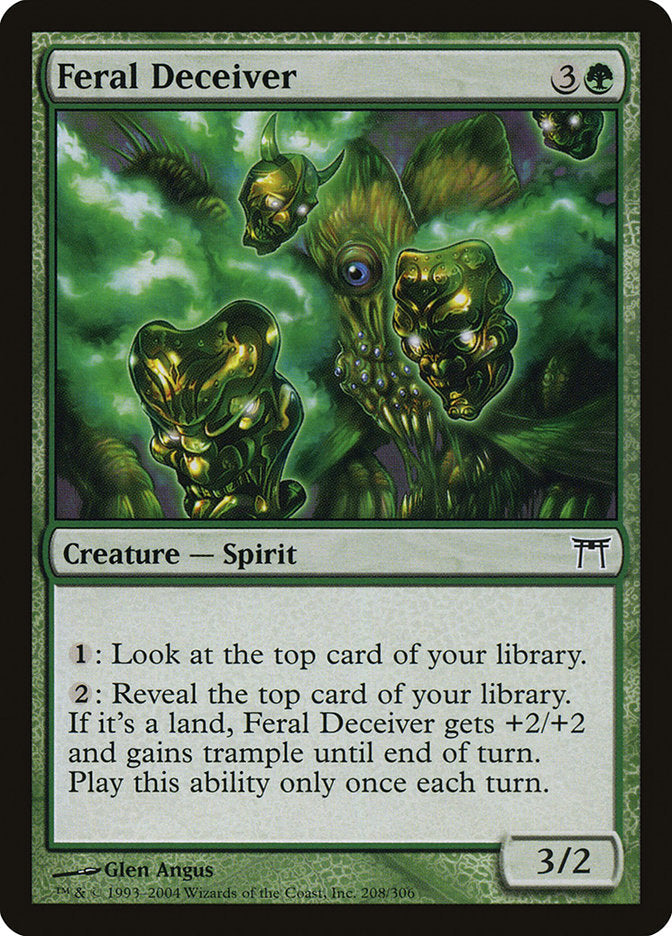 Feral Deceiver [Champions of Kamigawa] Foil