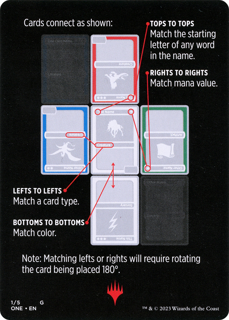 Dominarioes // Dominarioes (cont'd)  [Phyrexia: All Will Be One Minigames] Foil