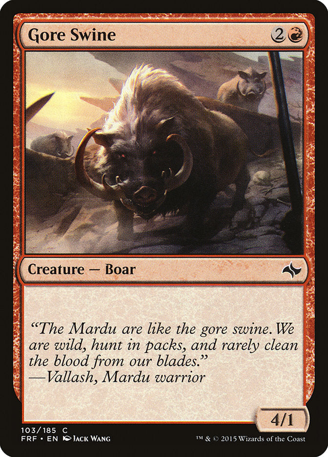 Gore Swine [Fate Reforged] Foil