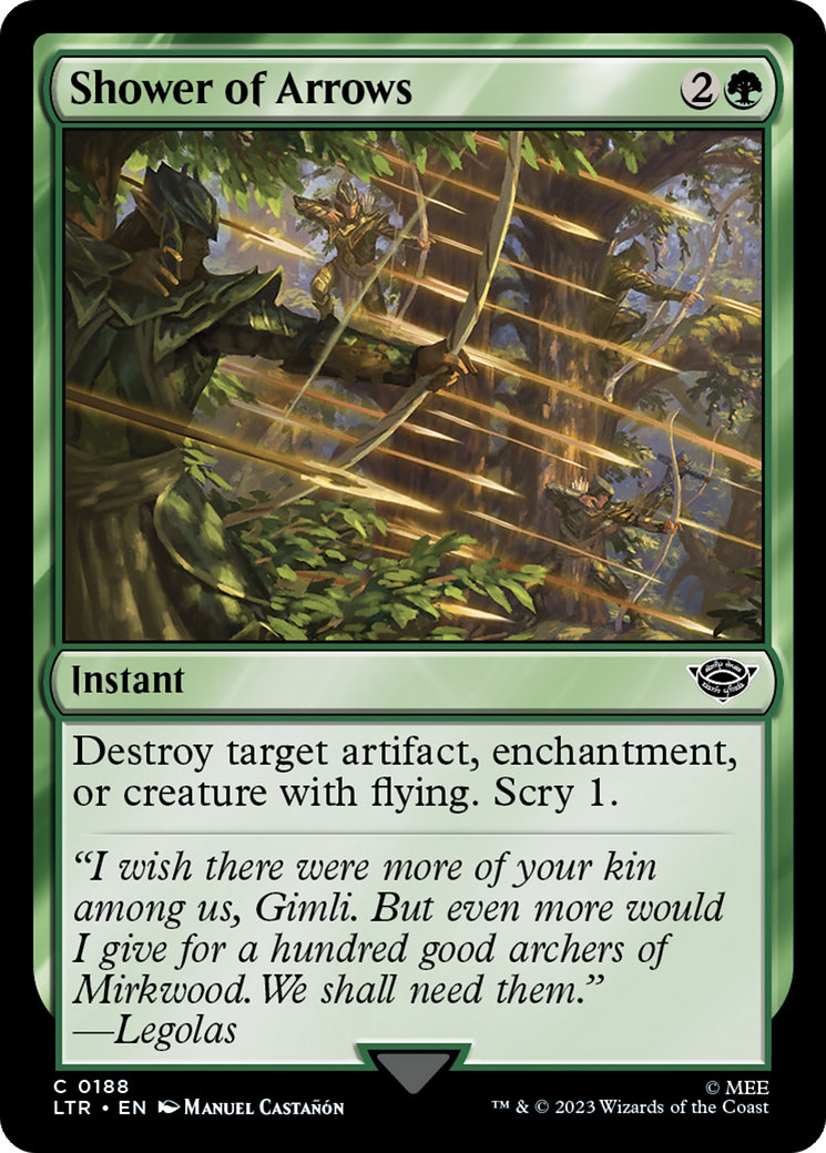 Shower of Arrows [The Lord of the Rings: Tales of Middle-Earth] Foil