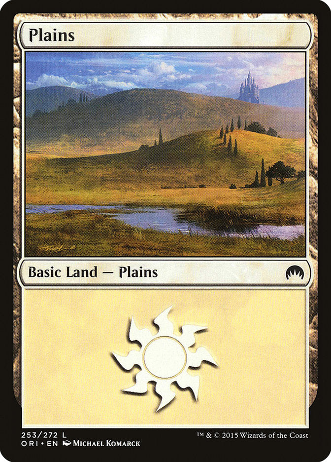 Plains (253) [Magic Origins] Foil