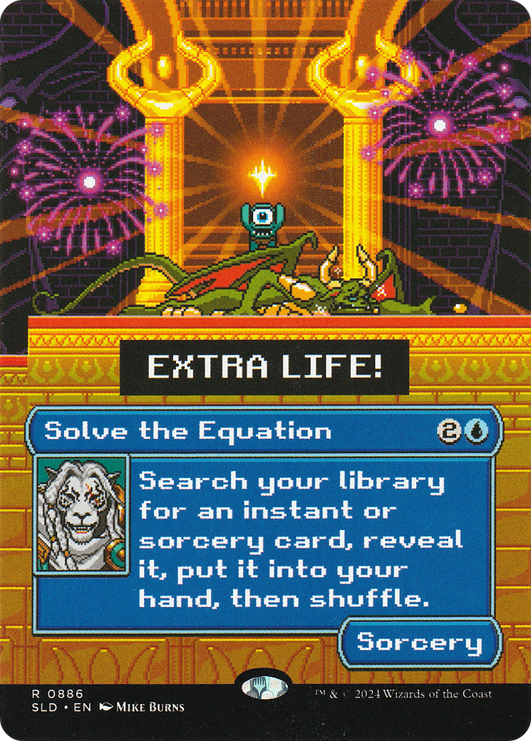 Solve the Equation  [Secret Lair Drop Series] (Borderless) Foil