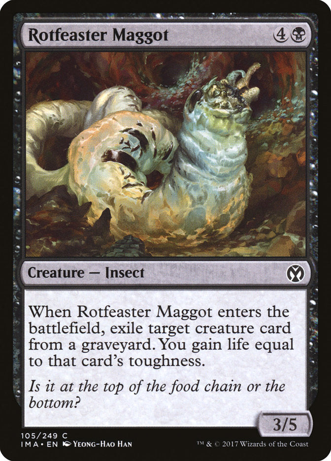 Rotfeaster Maggot [Iconic Masters] Foil