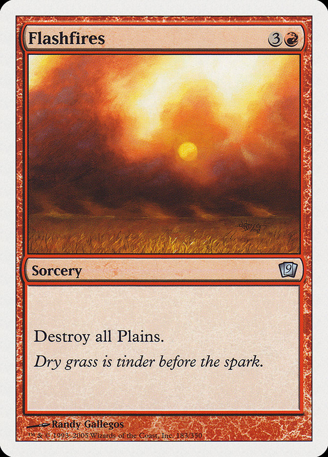 Flashfires [Ninth Edition] Foil