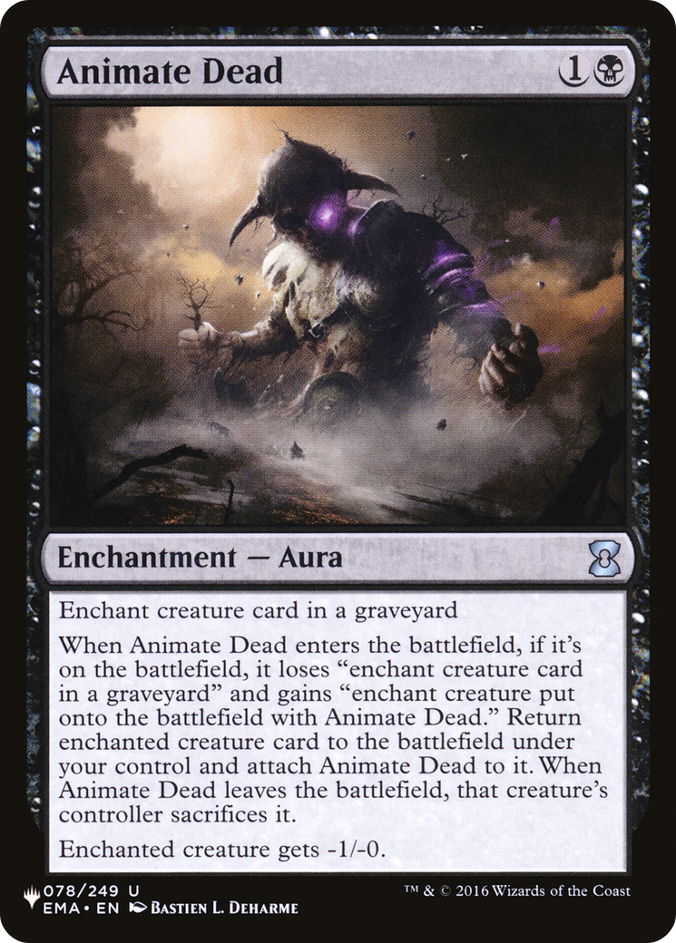 Animate Dead  [The List]