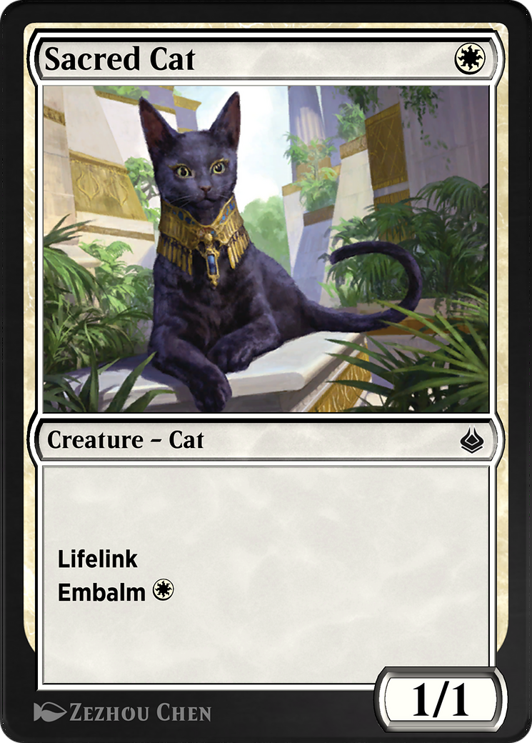 Sacred Cat  [Amonkhet Remastered]