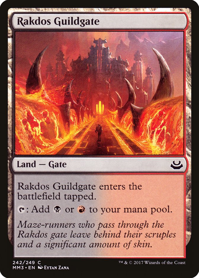 Rakdos Guildgate [Modern Masters 2017] Foil