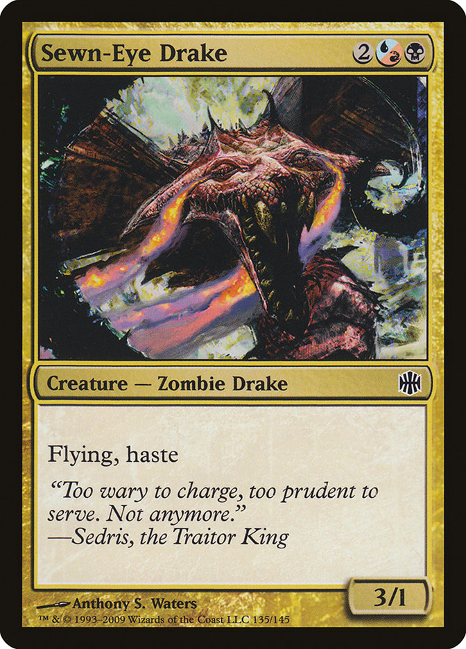 Sewn-Eye Drake [Alara Reborn] Foil