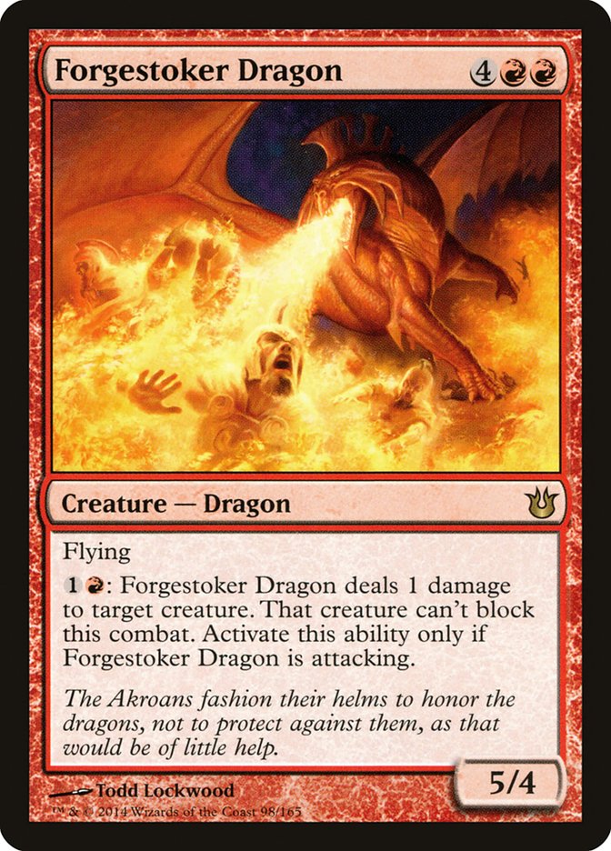 Forgestoker Dragon [Born of the Gods] Foil