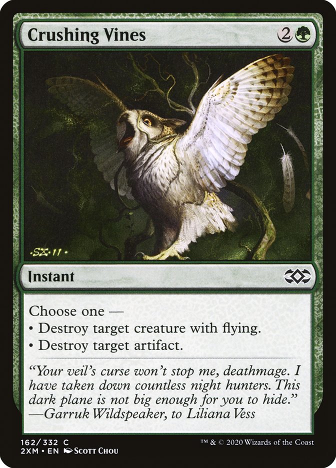 Crushing Vines [Double Masters] Foil