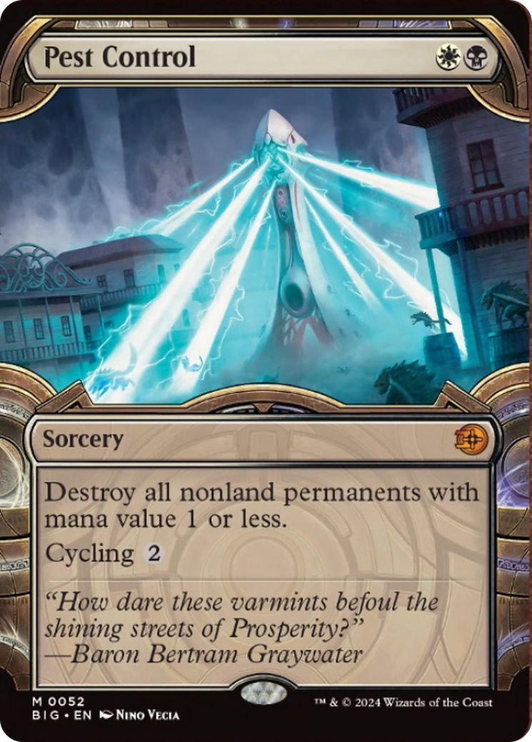 Pest Control (Showcase) [Outlaws of Thunder Junction: The Big Score] Foil