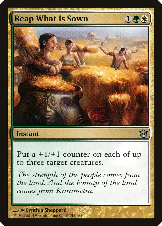 Reap What Is Sown [Born of the Gods] Foil