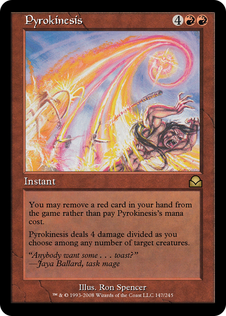Pyrokinesis  [Masters Edition II] Foil
