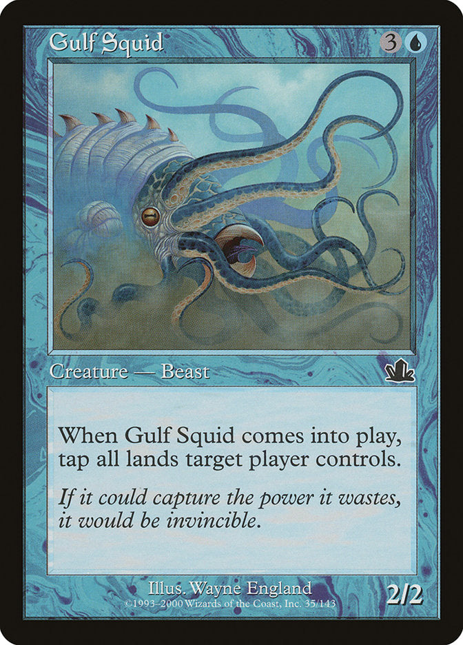 Gulf Squid [Prophecy] Foil
