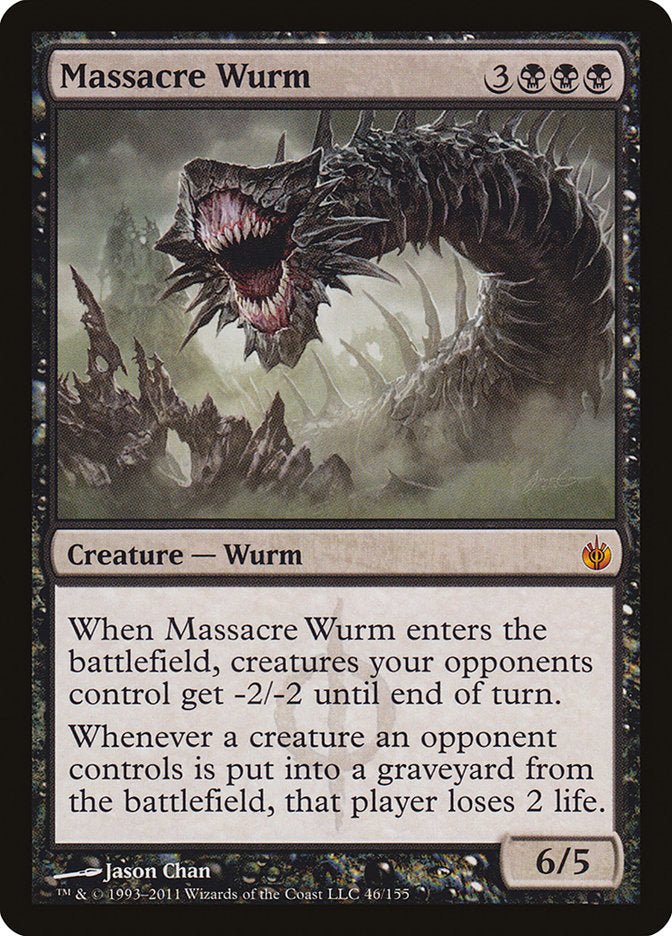 Massacre Wurm [Mirrodin Besieged] Foil